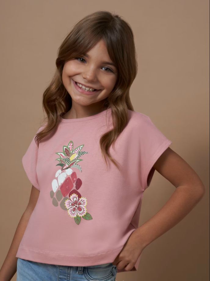 Mayoral kız çocuk tişört  6089