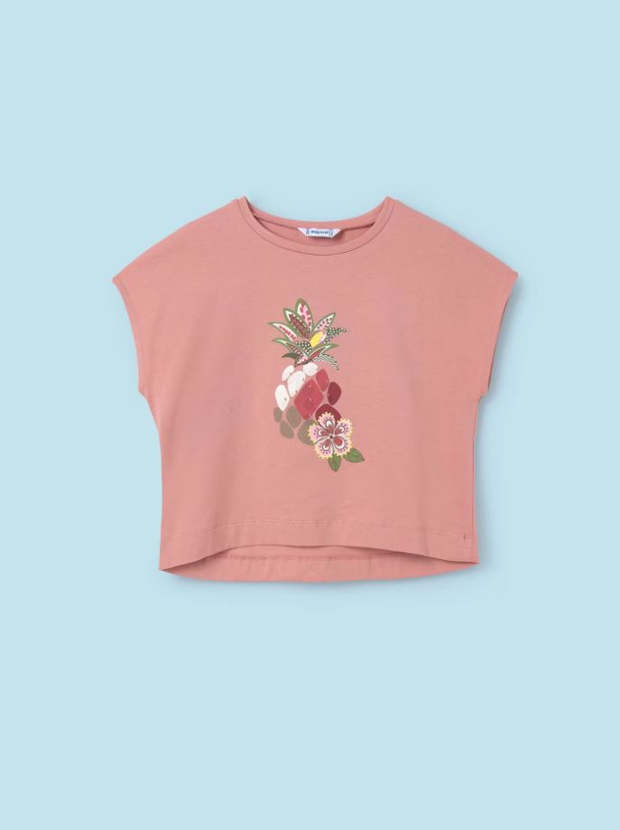 Mayoral kız çocuk tişört  6089