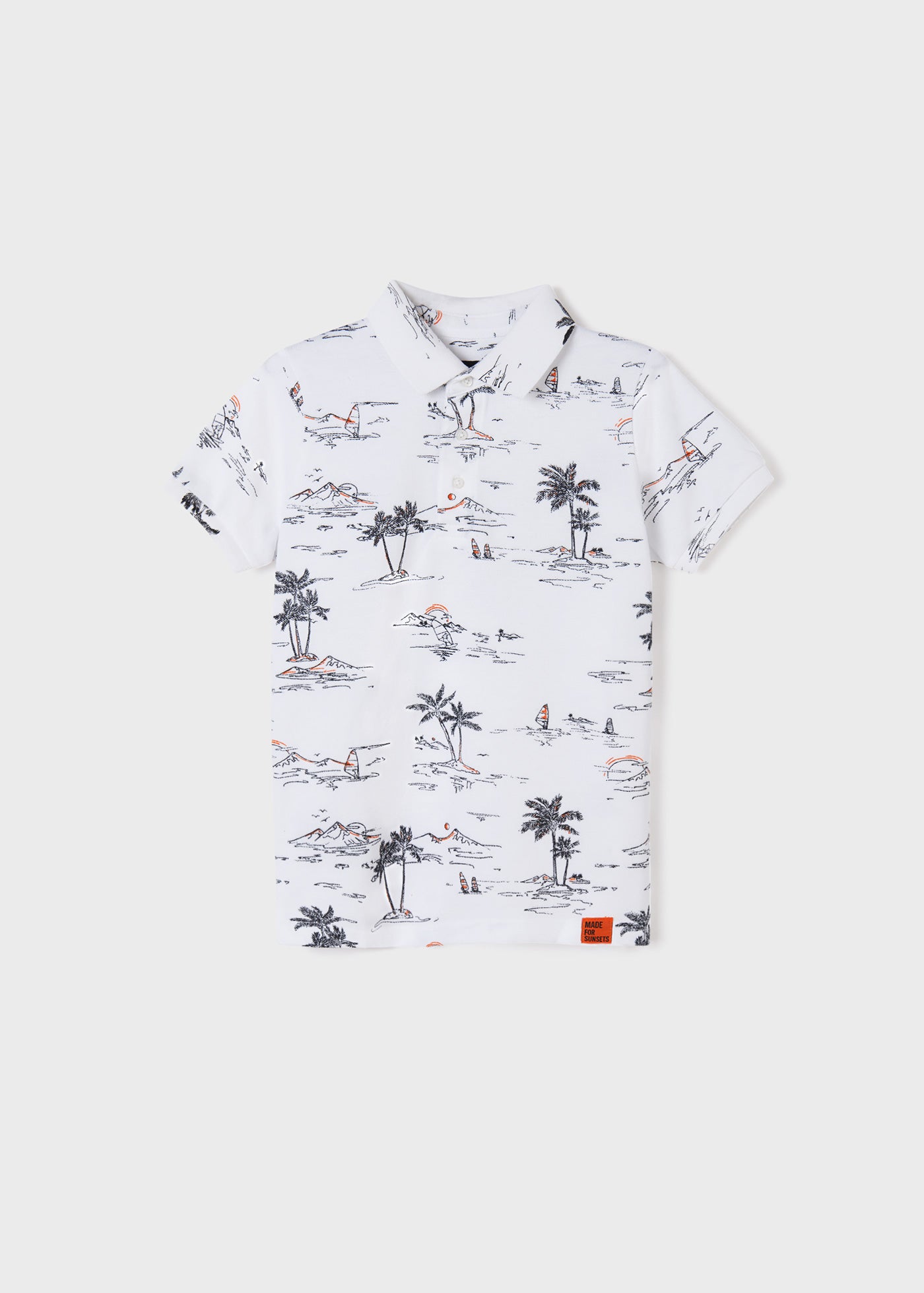 Mayoral erkek çocuk polo yaka tişört 6108