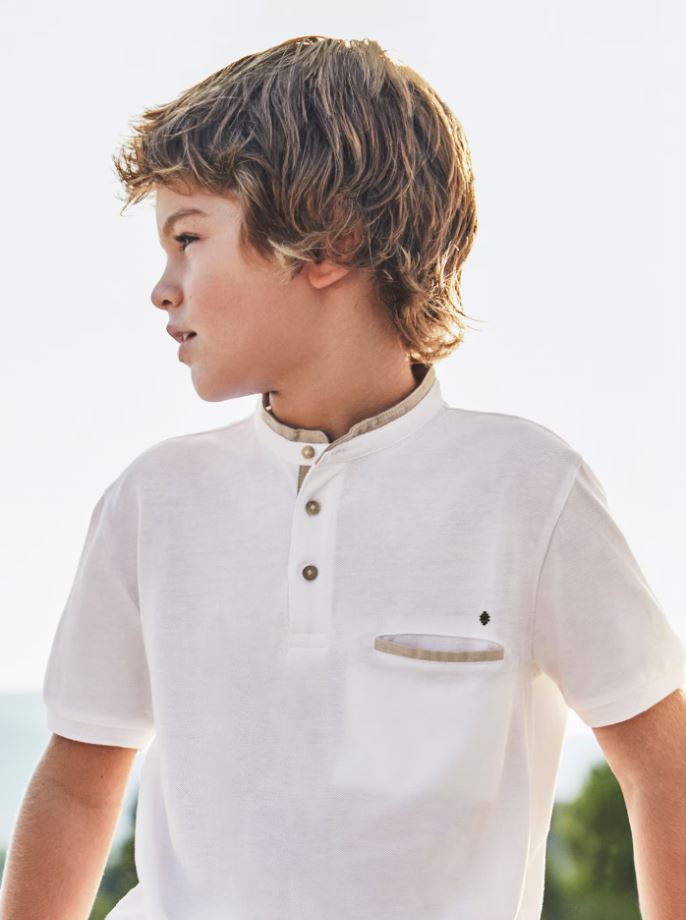 Mayoral erkek çocuk  polo yaka tişört 6108