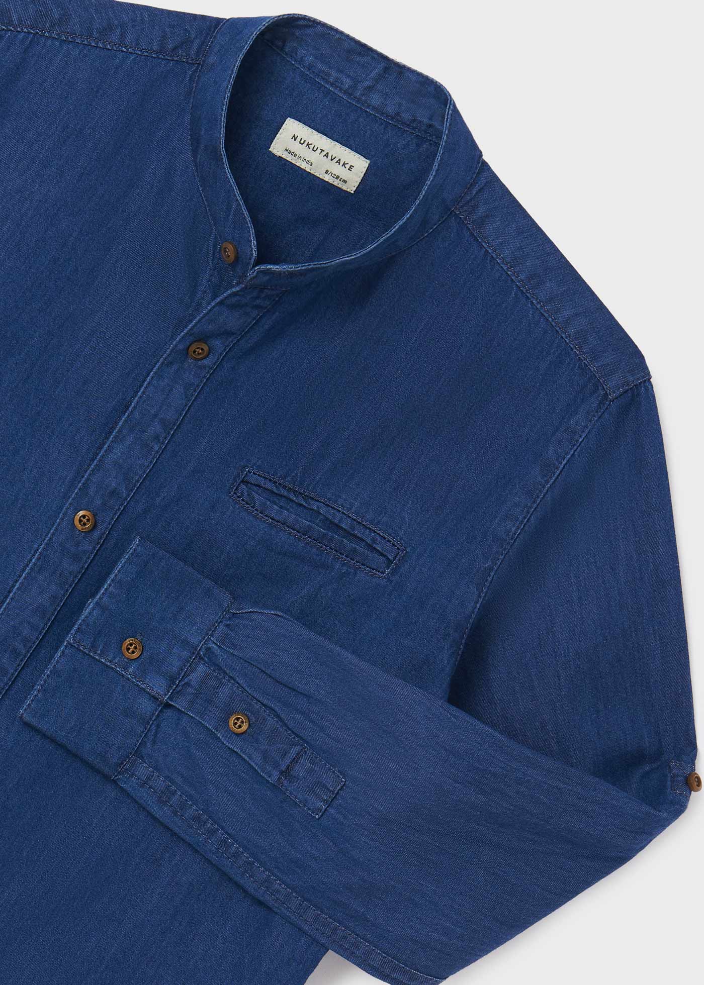 Mayoral erkek çocuk yazlık denim gömlek 6118