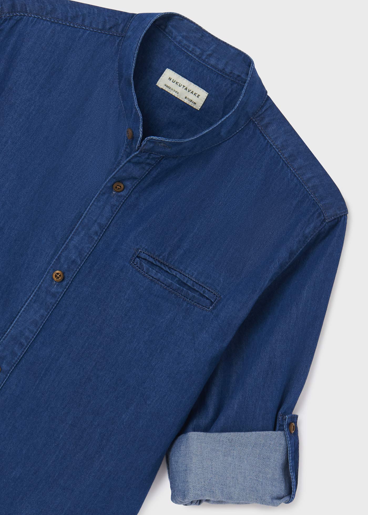 Mayoral erkek çocuk yazlık denim gömlek 6118