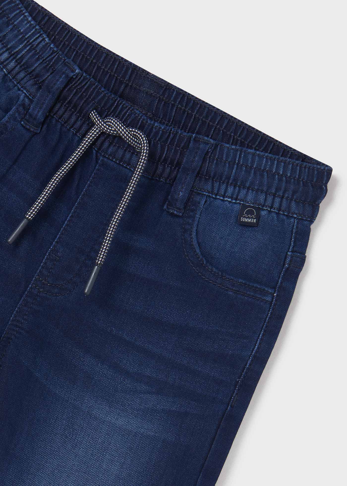 Mayoral erkekçocuk denim şort bermuda 6213