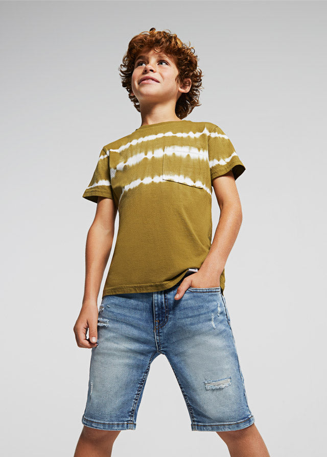 Mayoral erkek çocuk denim şort bermuda  6215