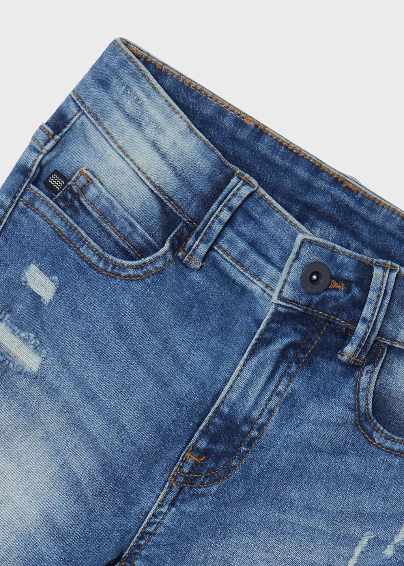 Mayoral erkek çocuk denim şort bermuda  6215