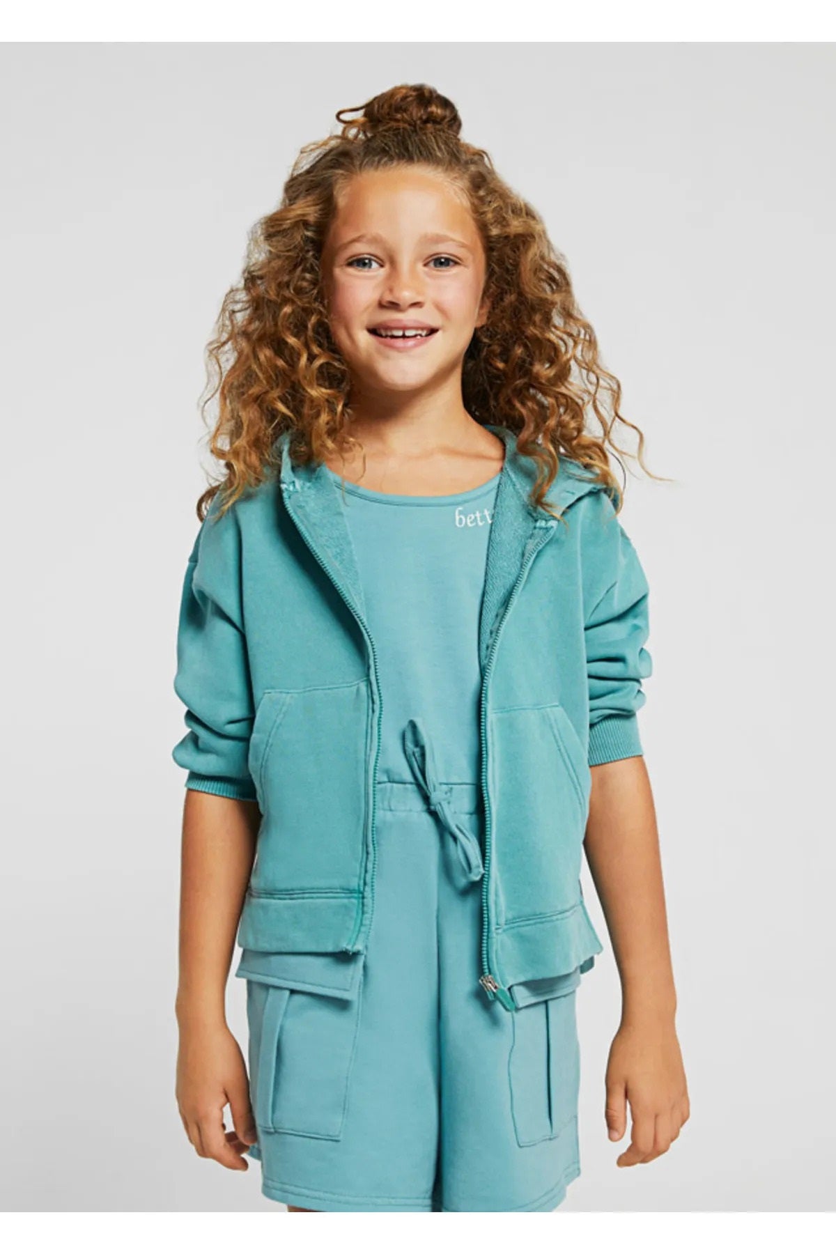 Mayoral kız çocuk  sweatshırt  hırka 6424