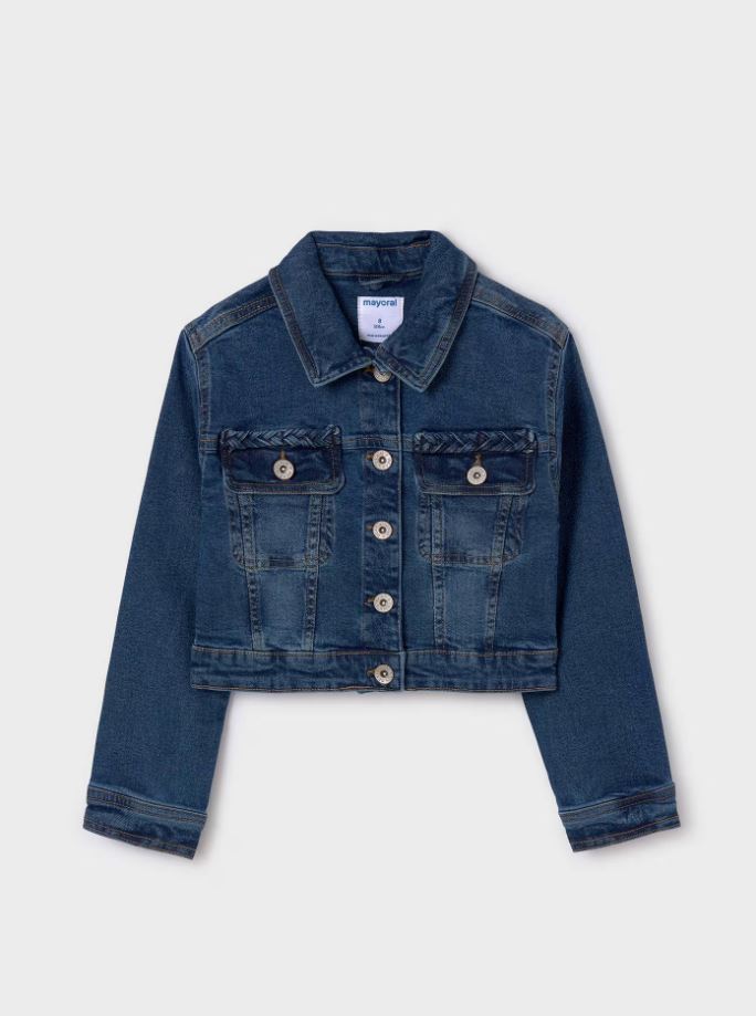 Mayoral kız çocuk  denim çeket  6460