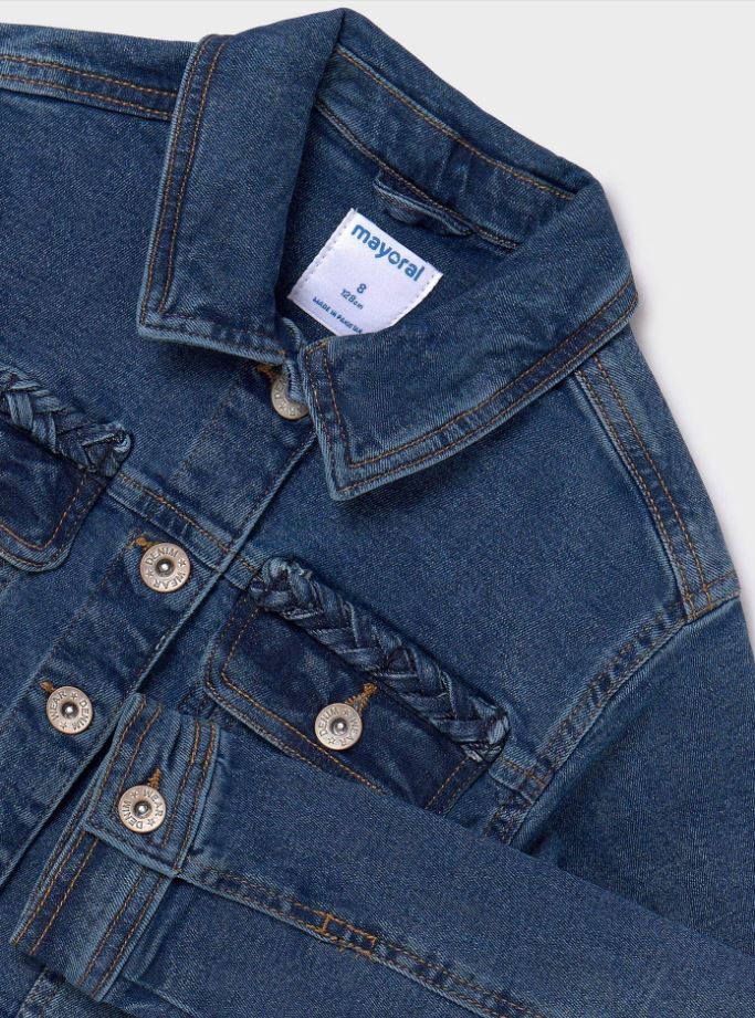 Mayoral kız çocuk  denim çeket  6460