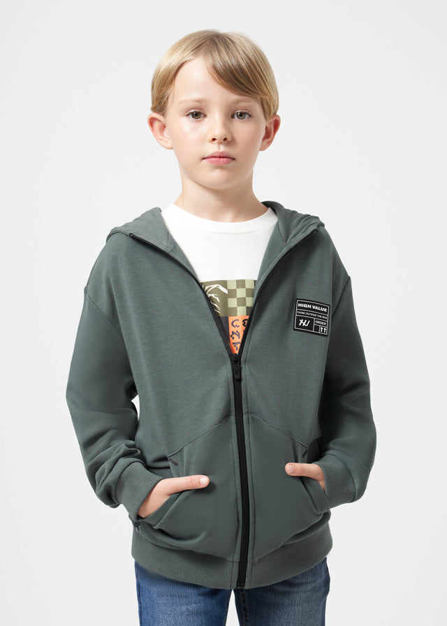 Mayoral erkek çocuk kapşonlu sweatshırt 6476