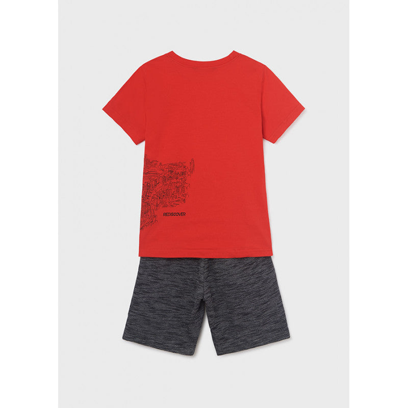 Mayoral erkek çocuk tişört bermuda 2 li set 6657