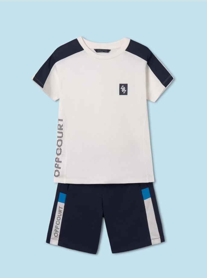 Mayoral erkek çocuk tişört şort set 6665