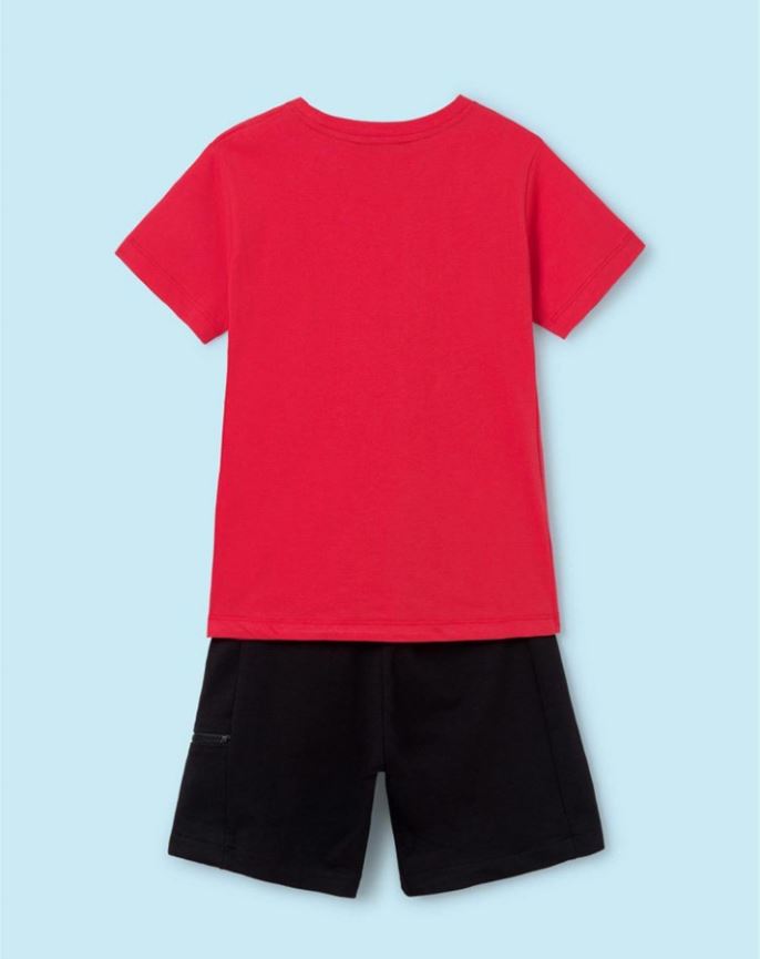 Mayoral erkek çocuk tişört şort 2 li takım 6673