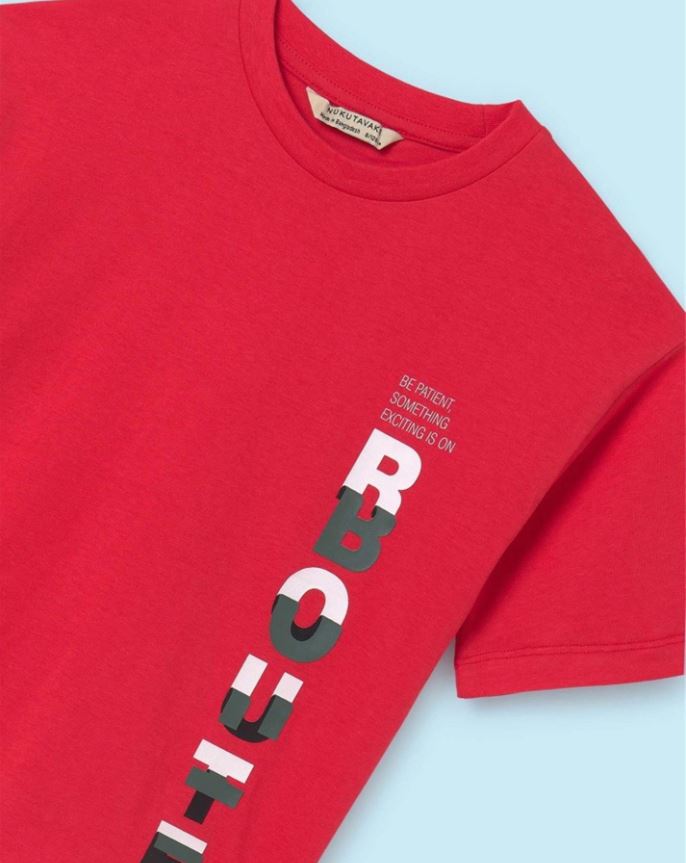 Mayoral erkek çocuk tişört şort 2 li takım 6673