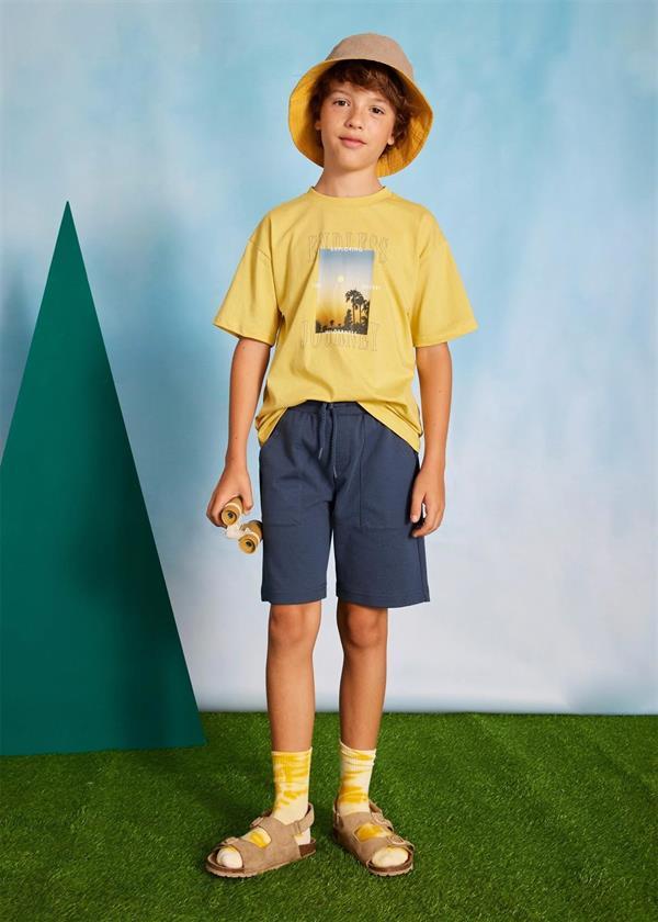 Mayoral erkek çocuk yazlık tişört şort 2 li set 6679