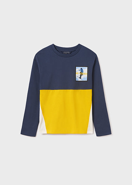 Mayoral erkek çocuk uzun kol 2 li tişört 7062