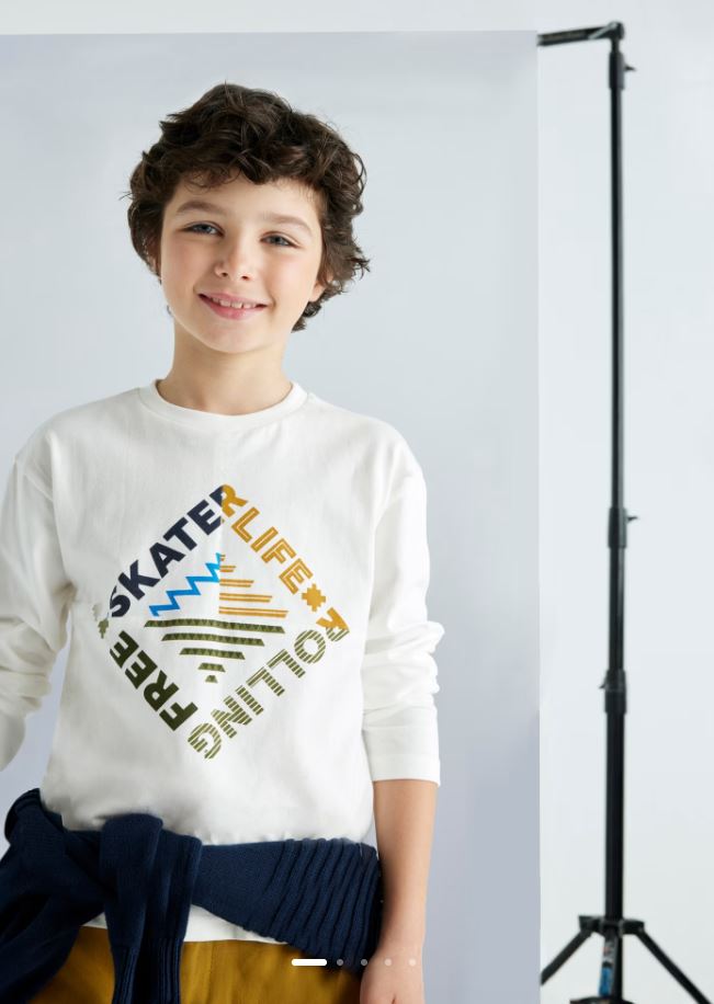 Mayoral erkek çocuk uzun kol tişört 7086