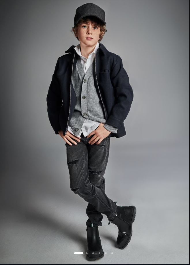 Mayoral Erkek Çocuk denim  Yırtık Pantolon 7538