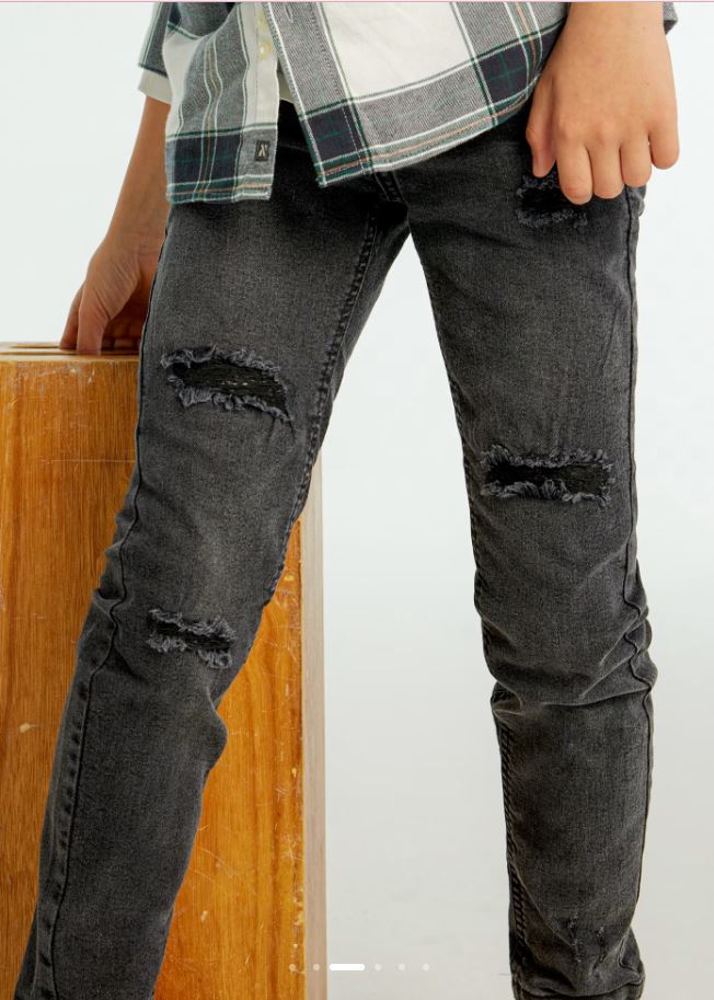 Mayoral Erkek Çocuk denim  Yırtık Pantolon 7538