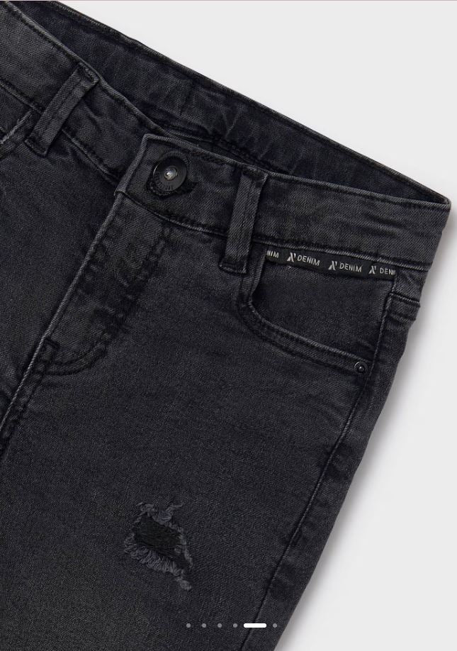 Mayoral Erkek Çocuk denim  Yırtık Pantolon 7538