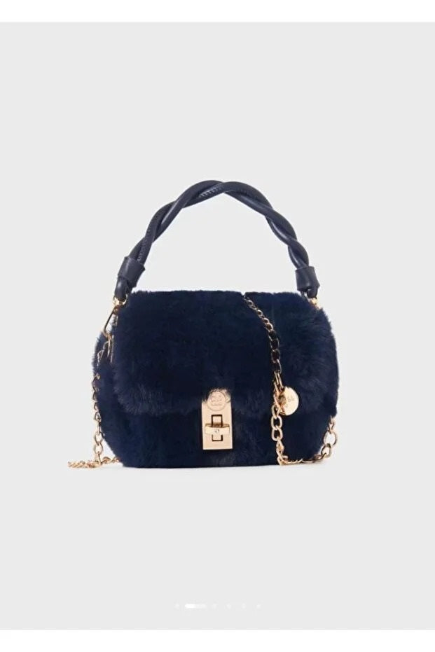 Abel & Lula Abel&lula Kız Çocuk Kürklü Çanta 5991