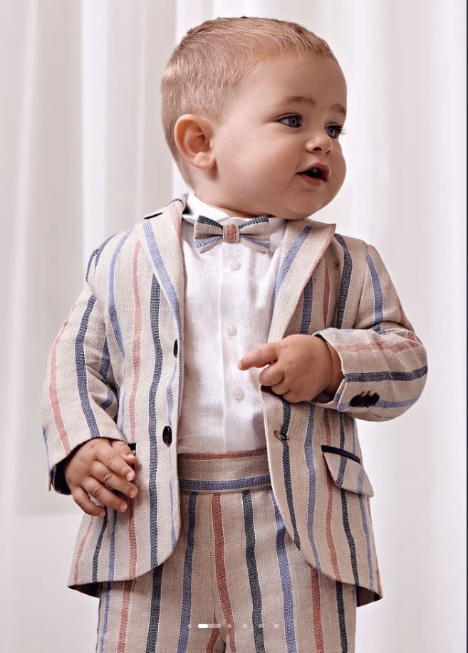 Abel&lula erkek bebek blazer  keten çeket  5701