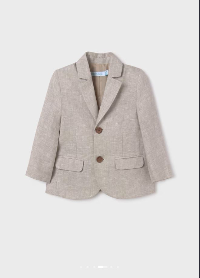 Abel&lula erkek bebek blazer  keten çeket  5701
