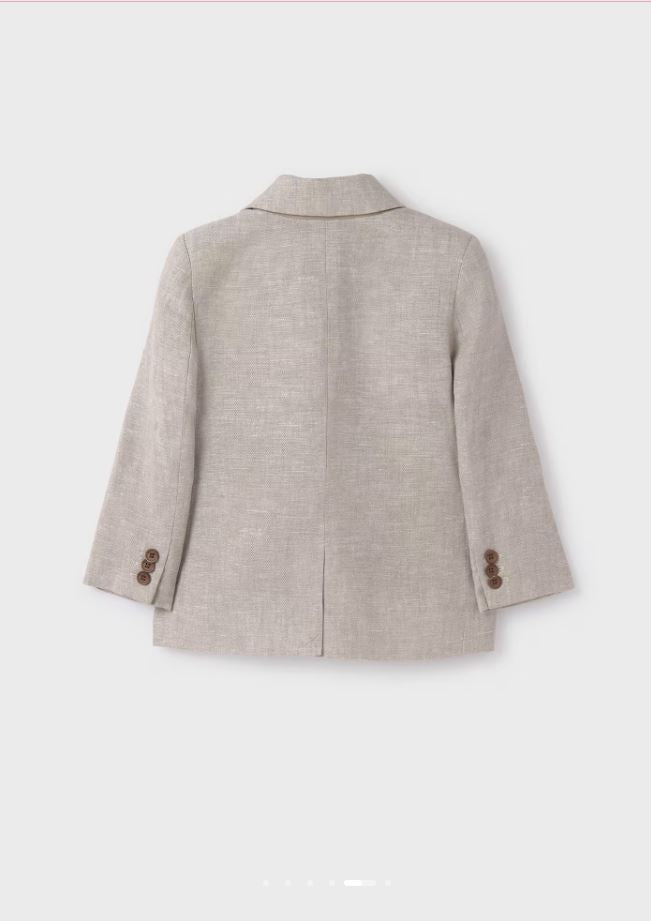 Abel&lula erkek bebek blazer  keten çeket  5701