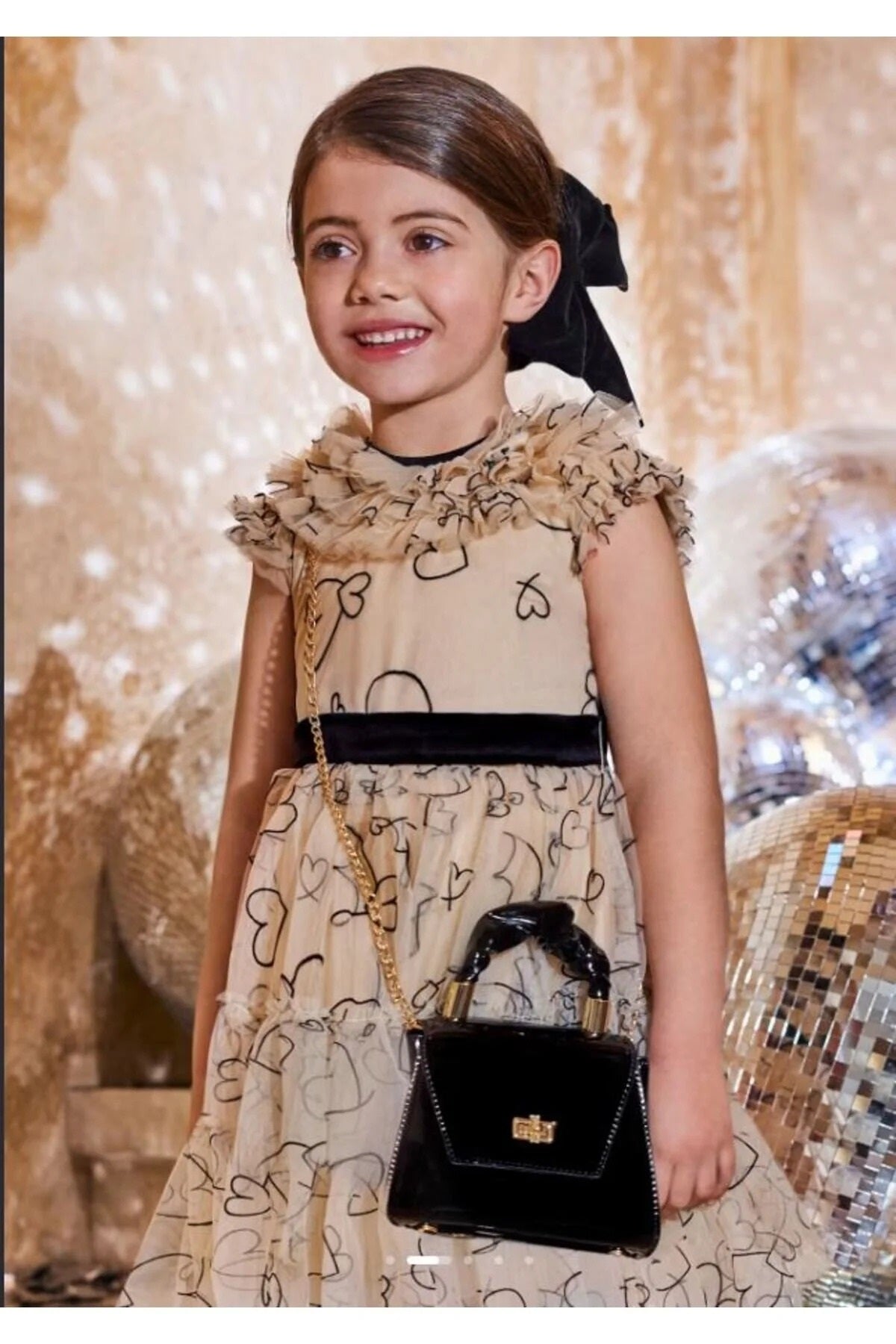 Abel&lula kız çocuk rugan çanta  5992