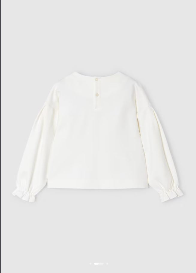 Abel&lulal kız çocuk uzun kol pullover  bluz 5658