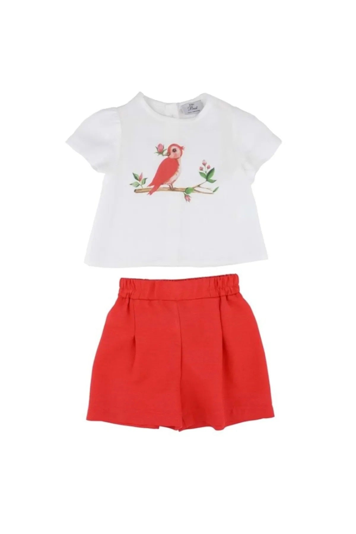 best kids kız bebek şort bluz  2 li takım 10055