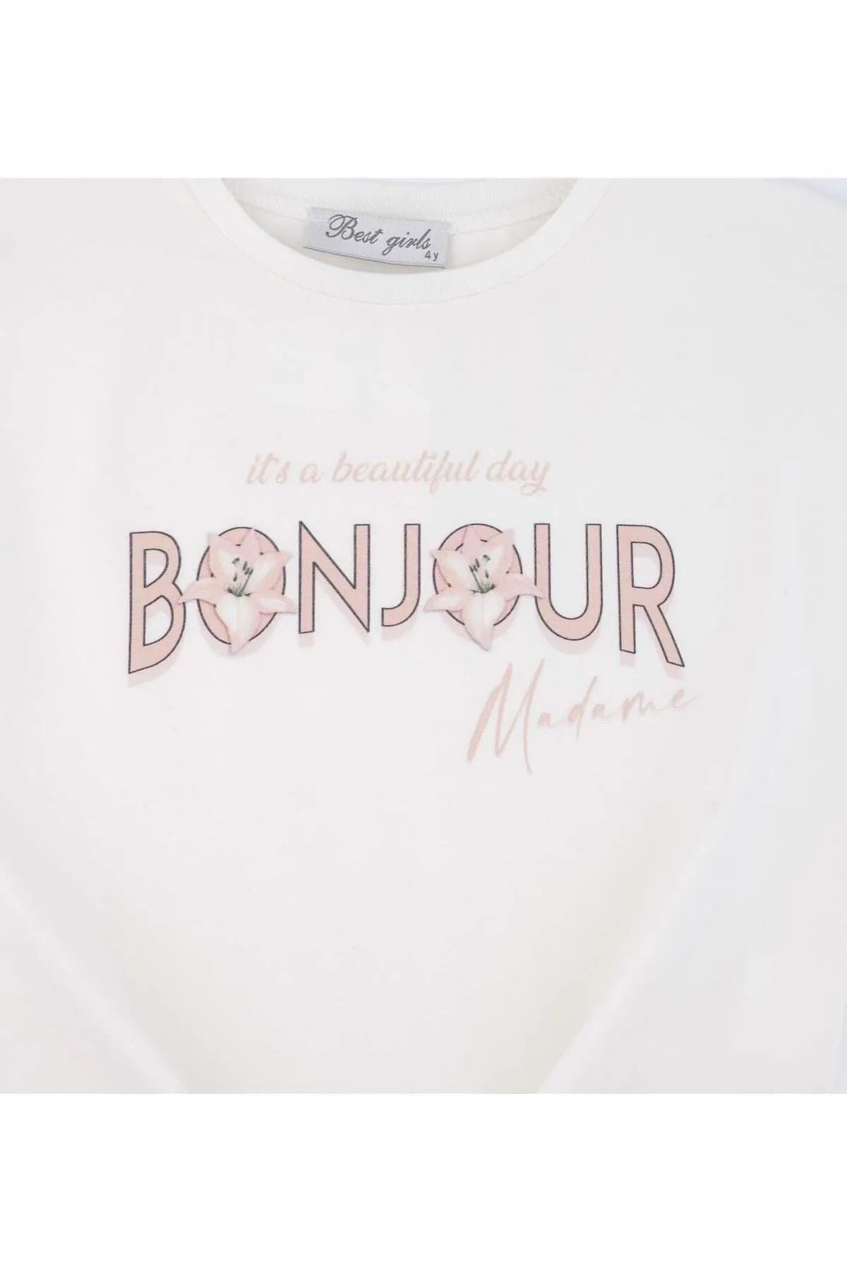 Best kids kız bebek  tişört 12154