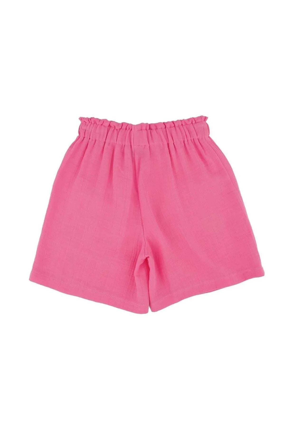 Best kids kız çocuk keten şort 14168