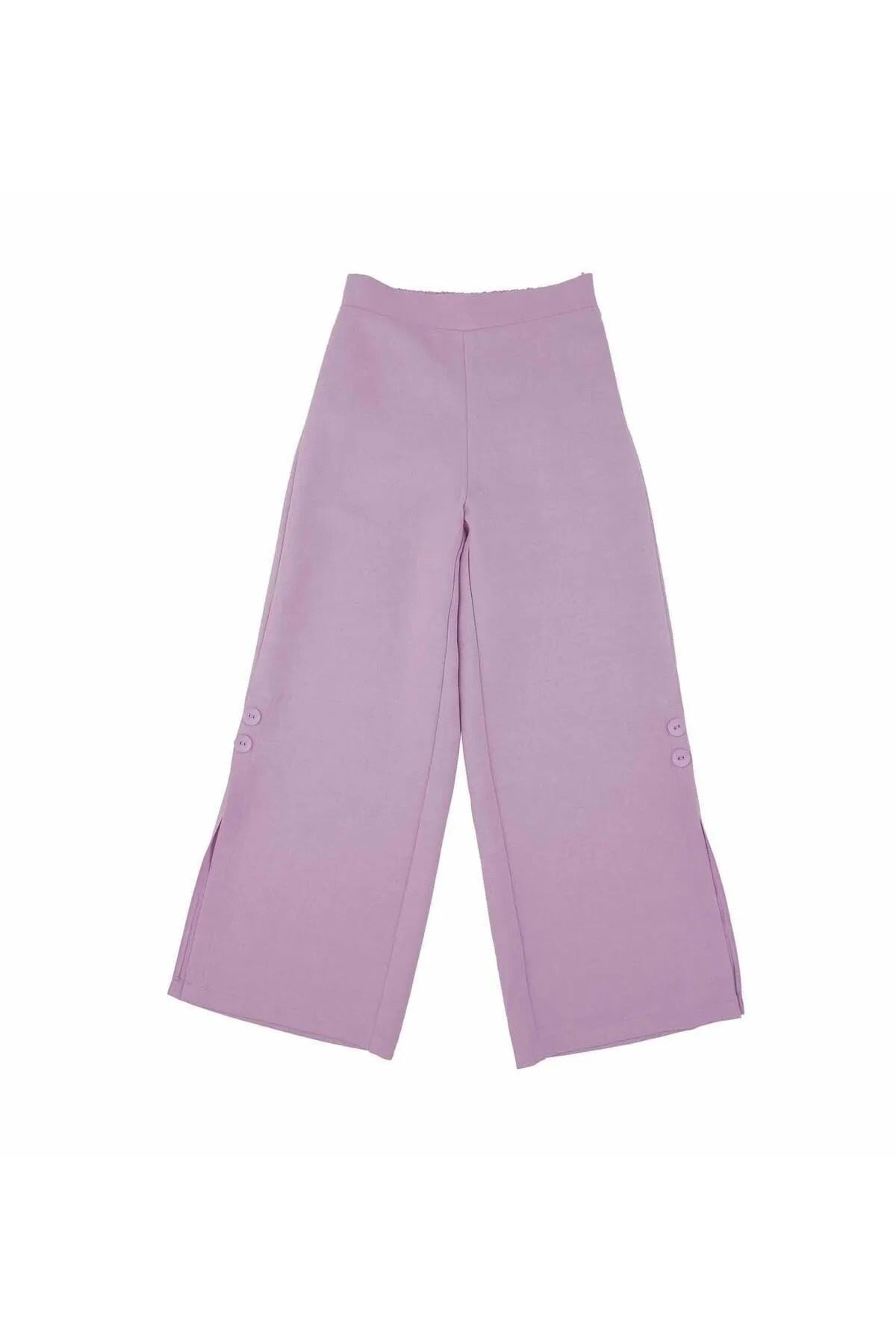 best kids Kız Çocuk Lila Yırtmaçlı Pantolon  14206