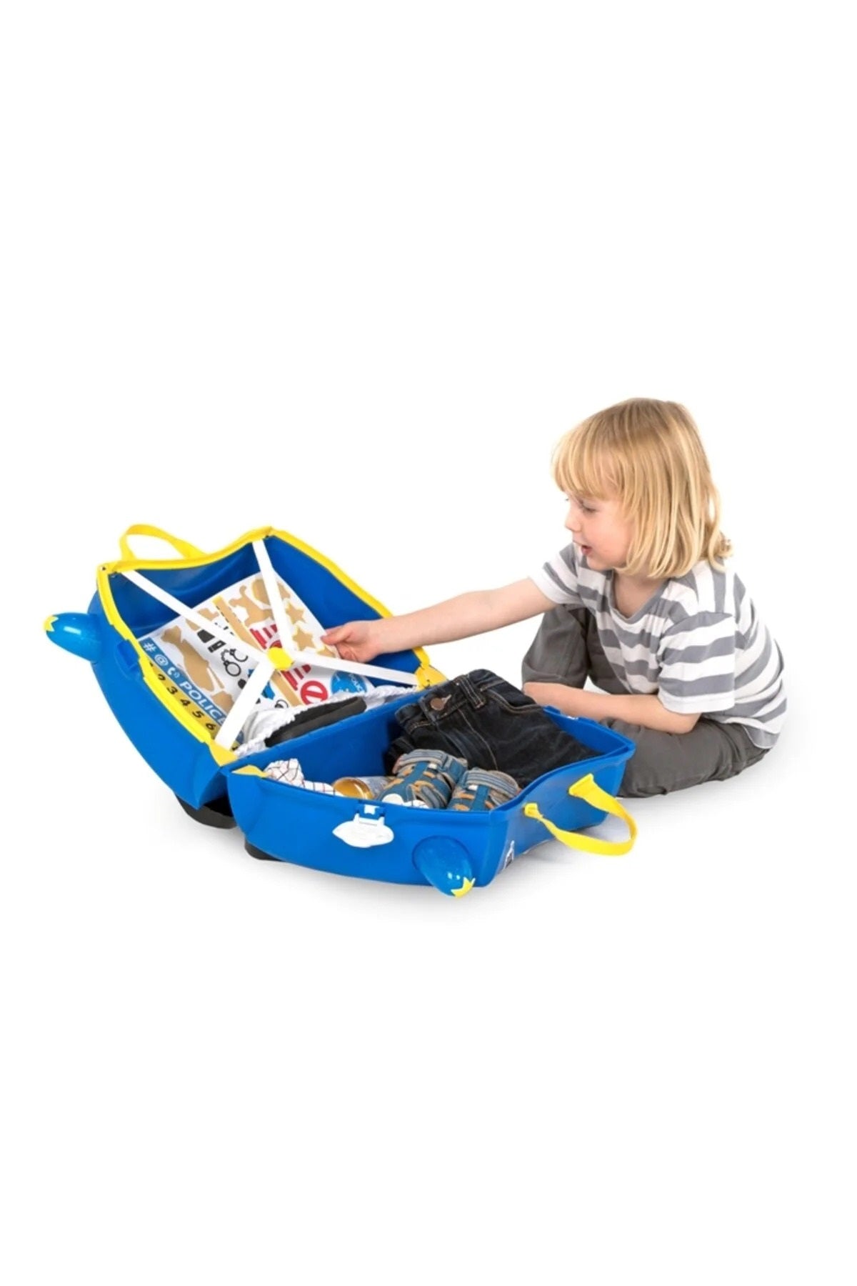 Trunki Tekerlekli Binilebilir Çocuk Bavulu