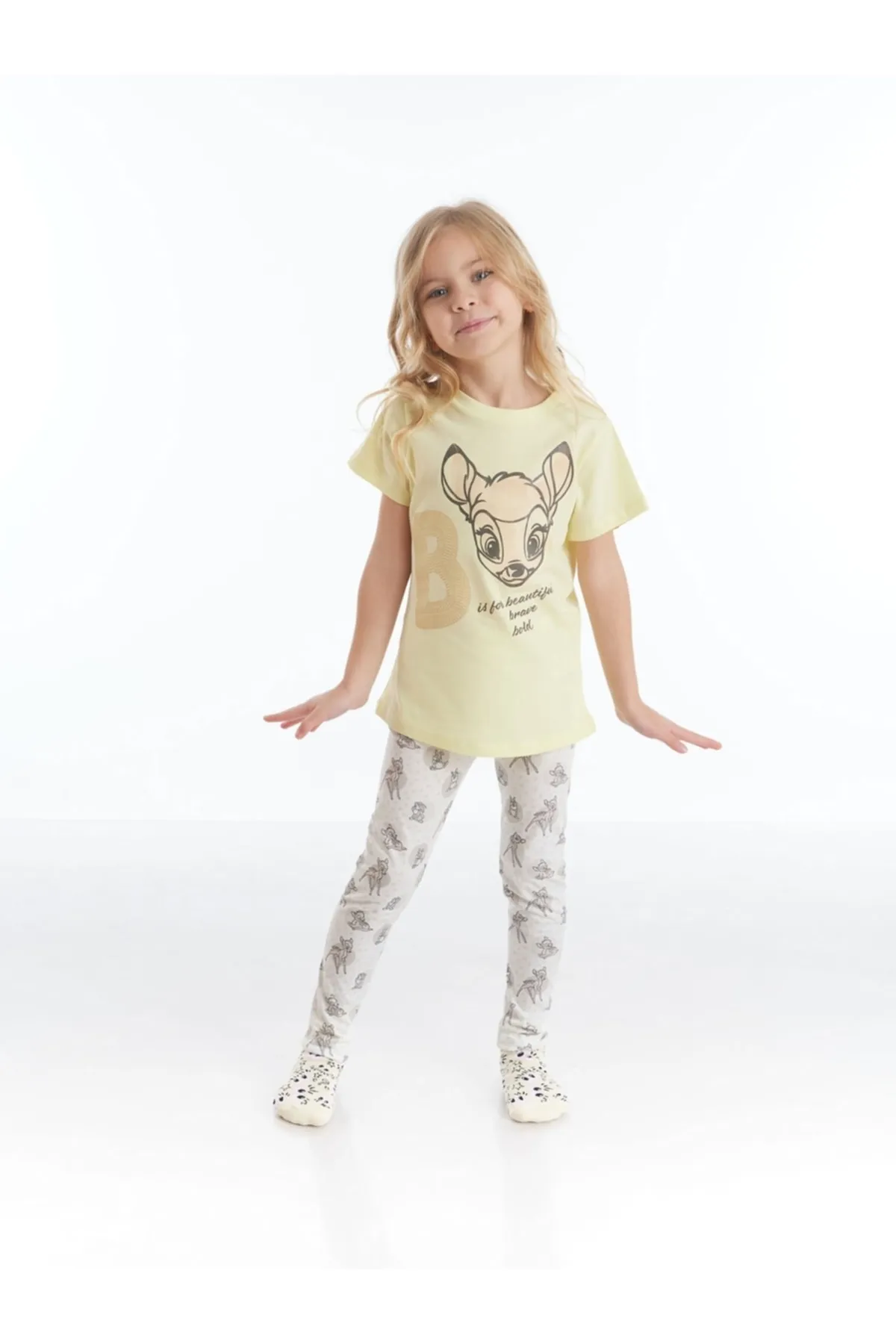 Disney  kız çocuk pijama takım 19617