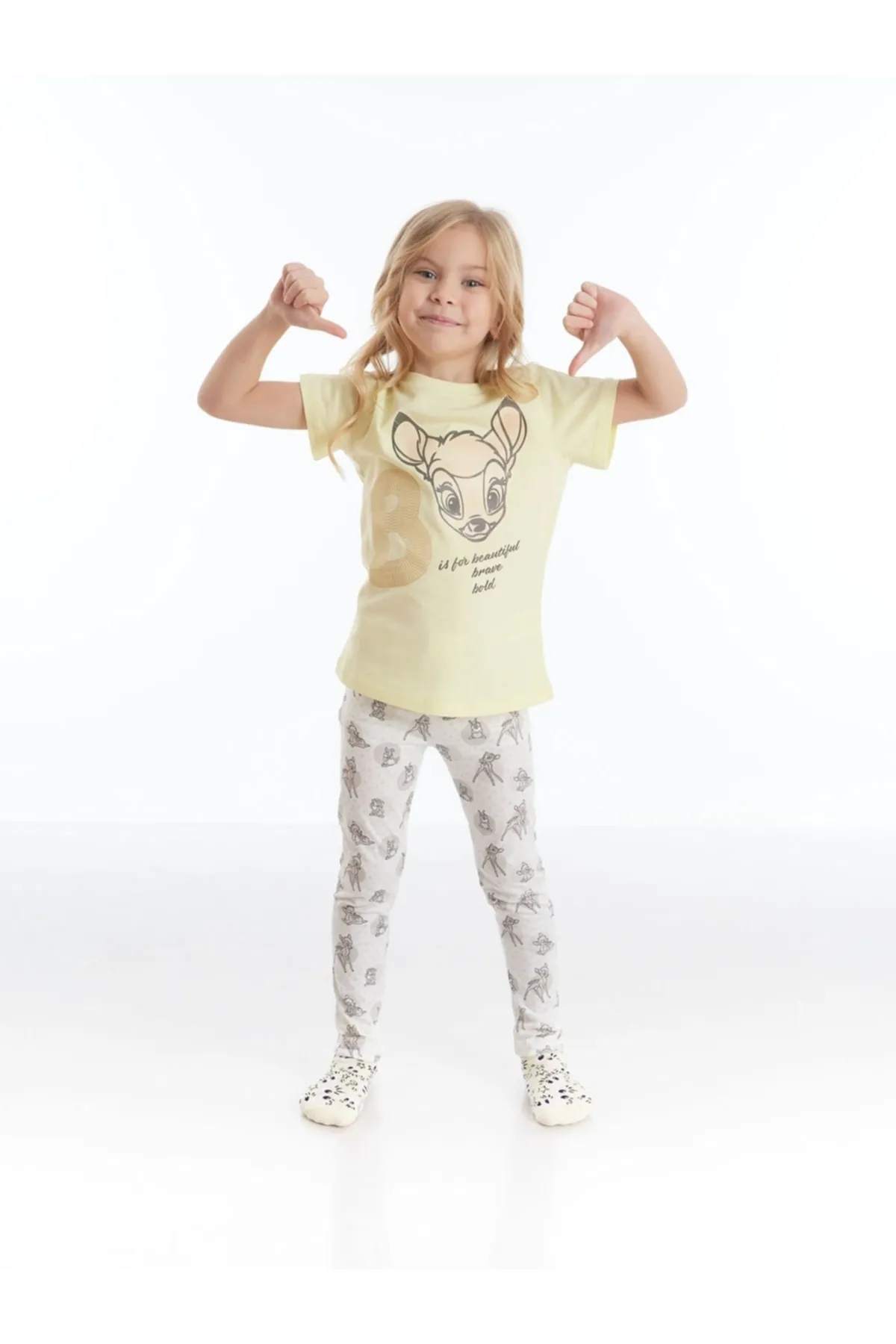 Disney  kız çocuk pijama takım 19617