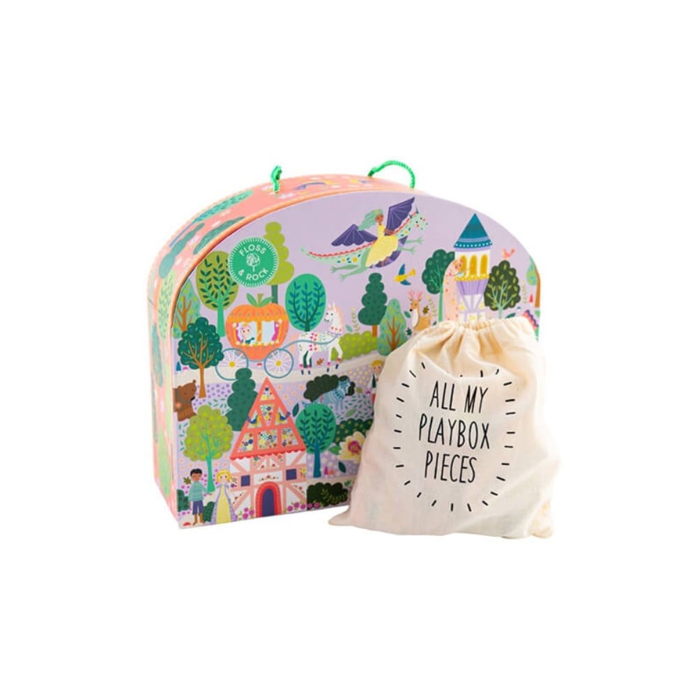 FLOSS & ROCK Ahşap Figürlü Oyun Kutuları