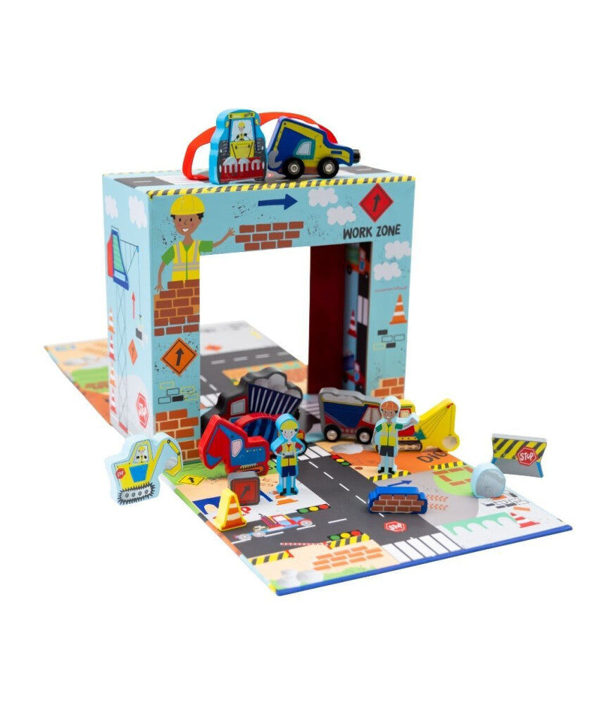 FLOSS & ROCK Ahşap Figürlü Oyun Kutuları