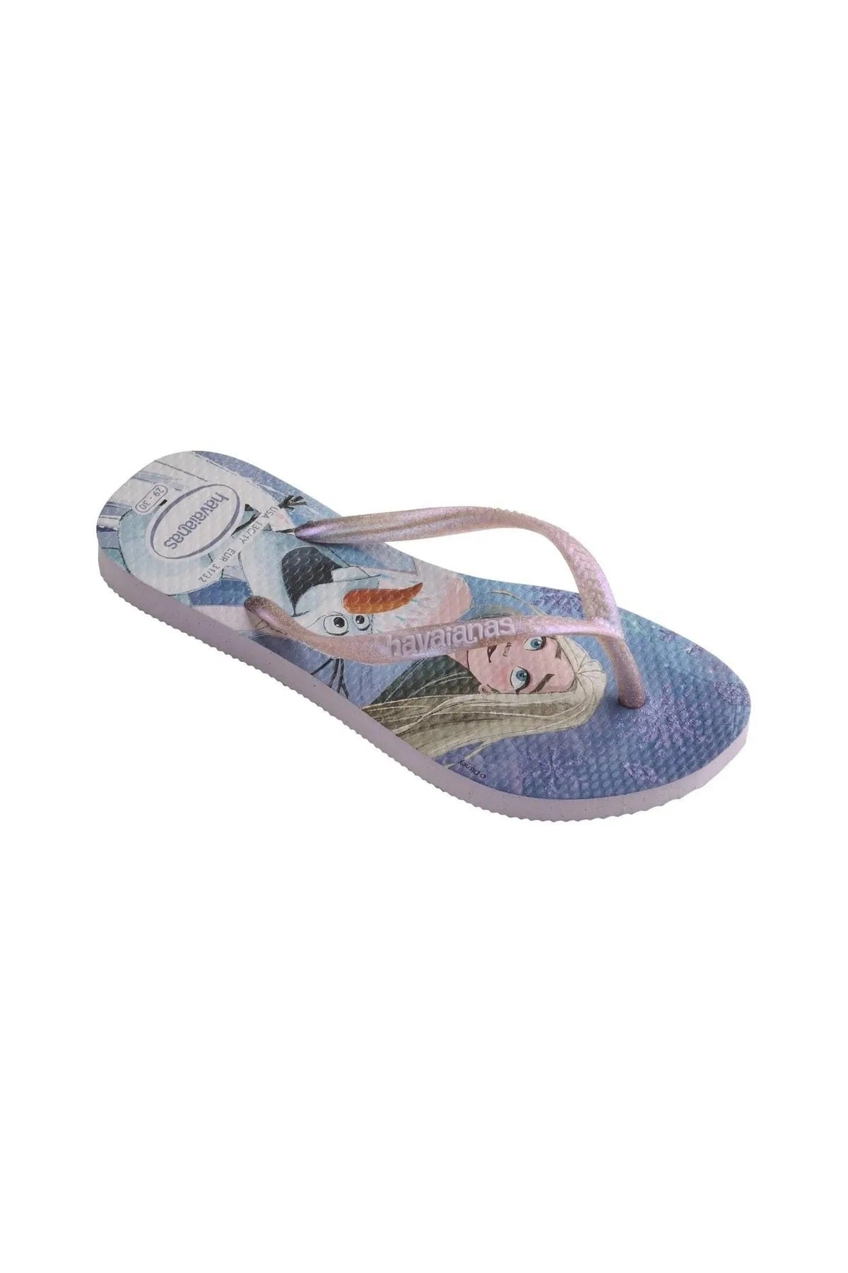 Havaianas -kız Çocuk-frozen-terlik
