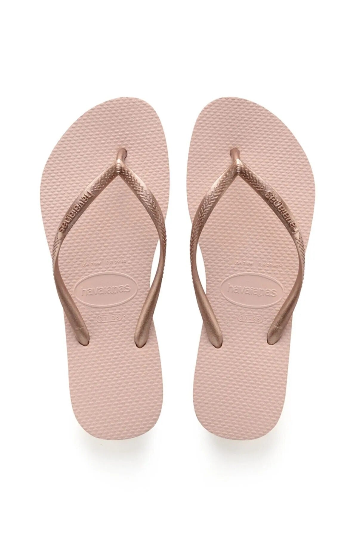 Hav. slim rosa ballet terlik