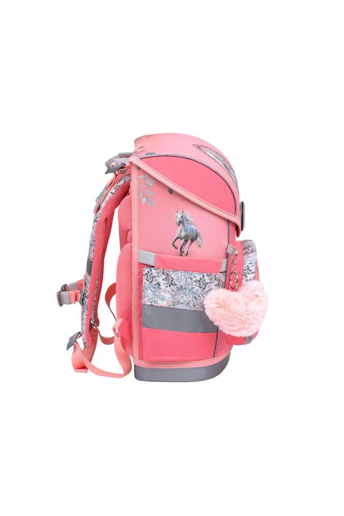 Horse Snowflake Mıknatıslı Okul Çantası