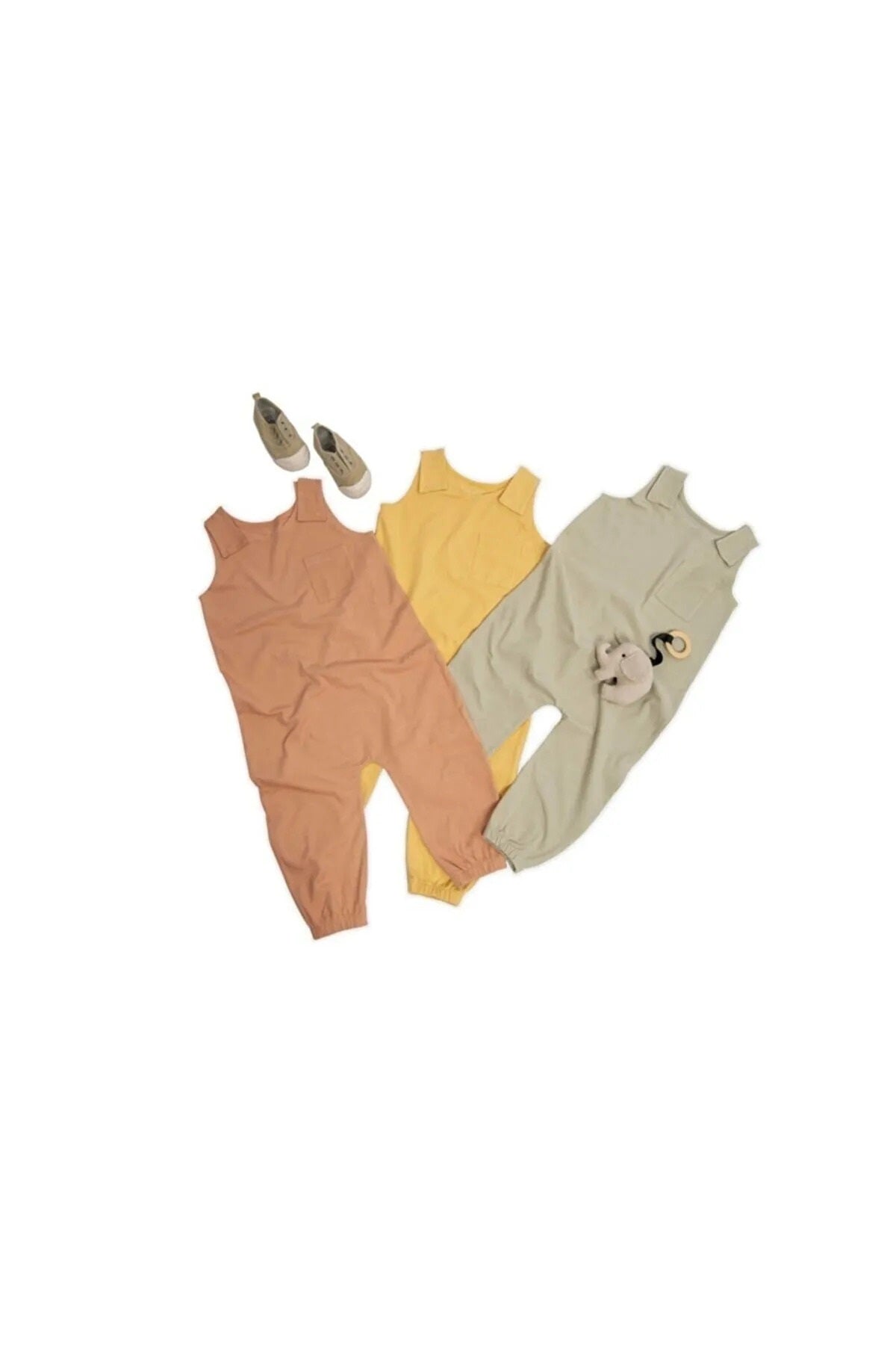 I,m Natural Askılı Bebek Tulum 110699