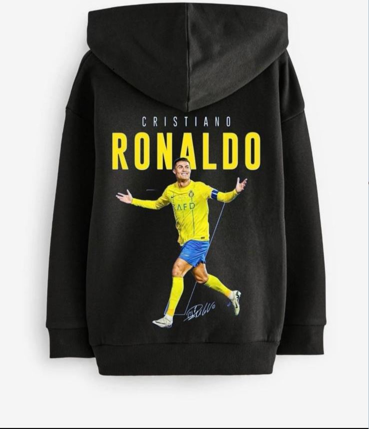Erkek Çocuk Baskılı Kapüşonlu Fermuarlı Sweatshirt Hoodie