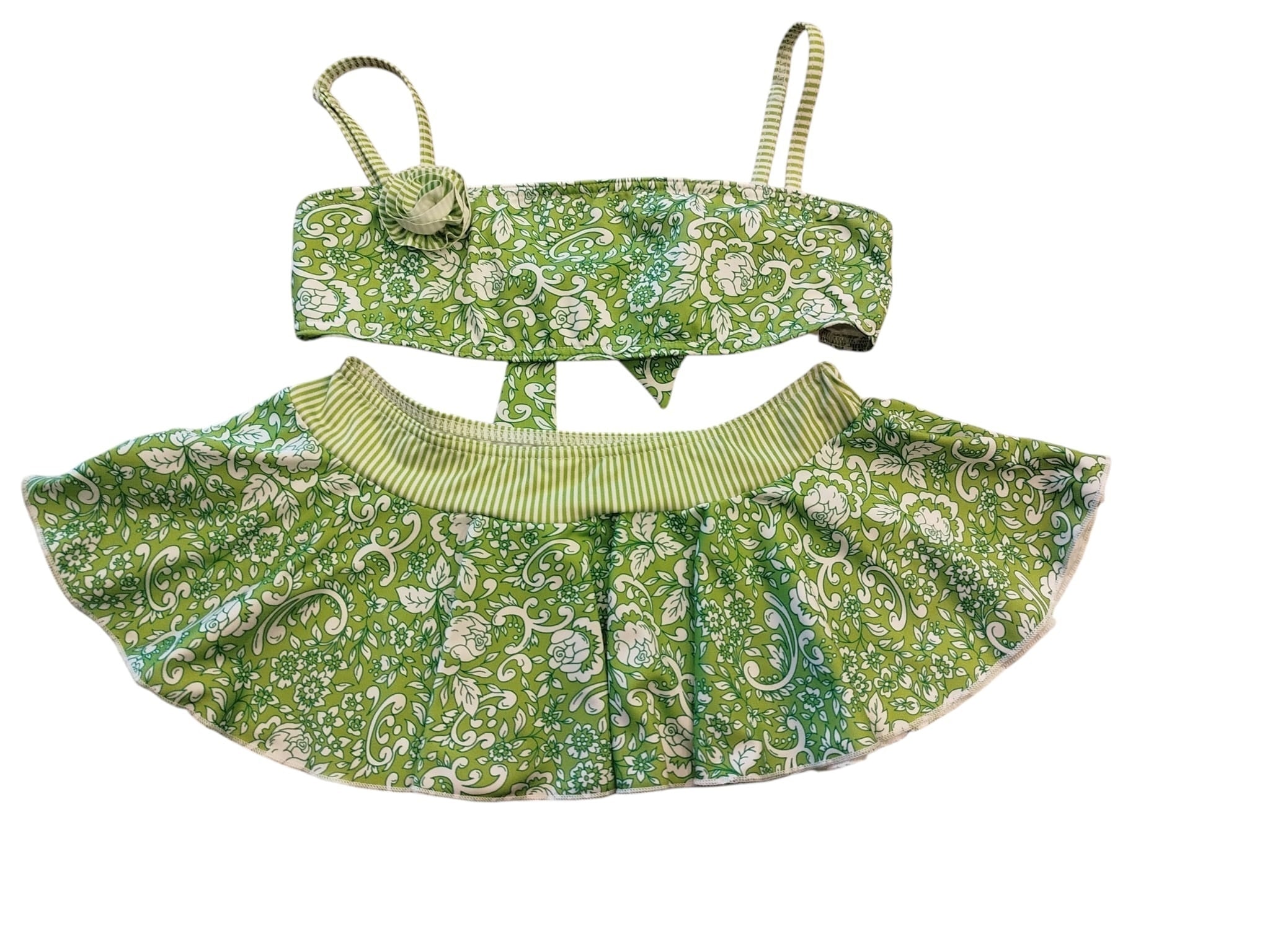 Kom Cecılıa kız çocuk etekli bikini  set