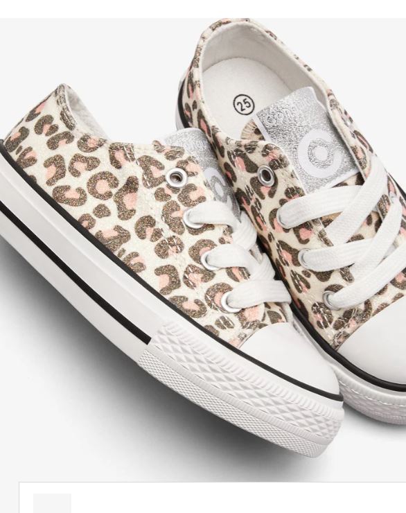 Leopar kız çocuk sneakers  ayakkapı