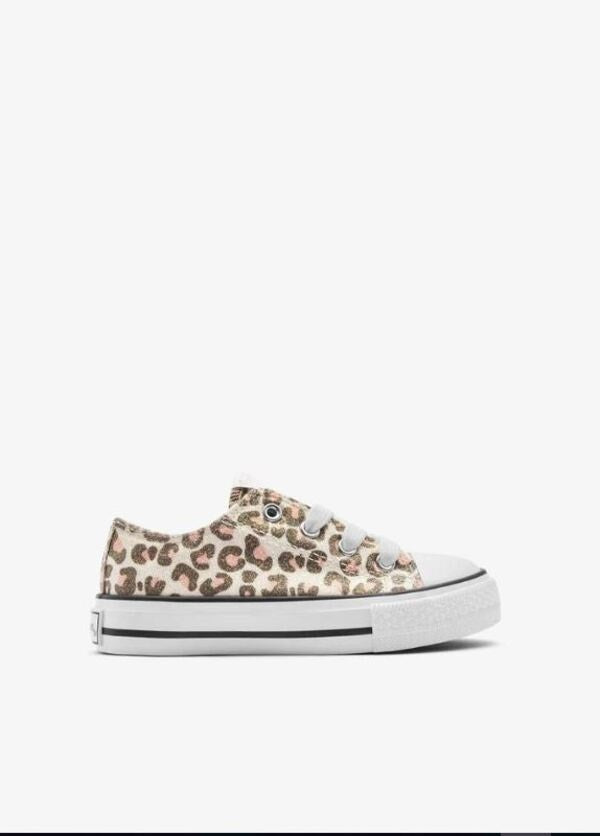 Leopar kız çocuk sneakers  ayakkapı