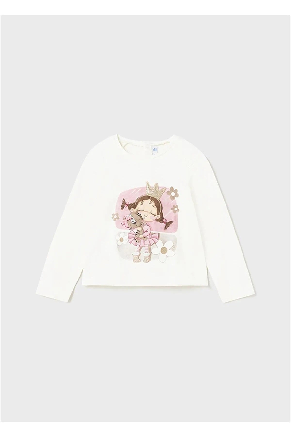Mayora lKız Bebek Sweatshirt Kız Figürlü  2010