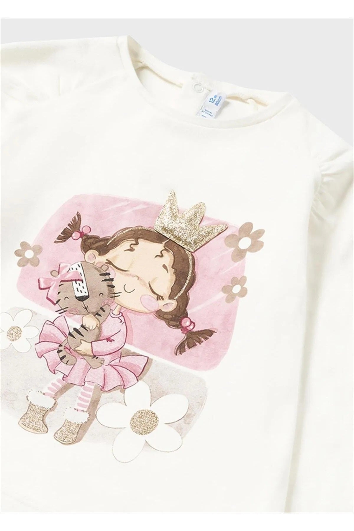 Mayora lKız Bebek Sweatshirt Kız Figürlü  2010
