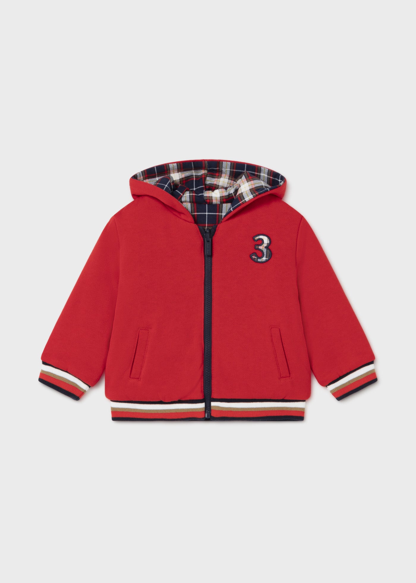 Mayoral Erkek bebek çift taraflı  kapüşonlu sweatshirt 2422