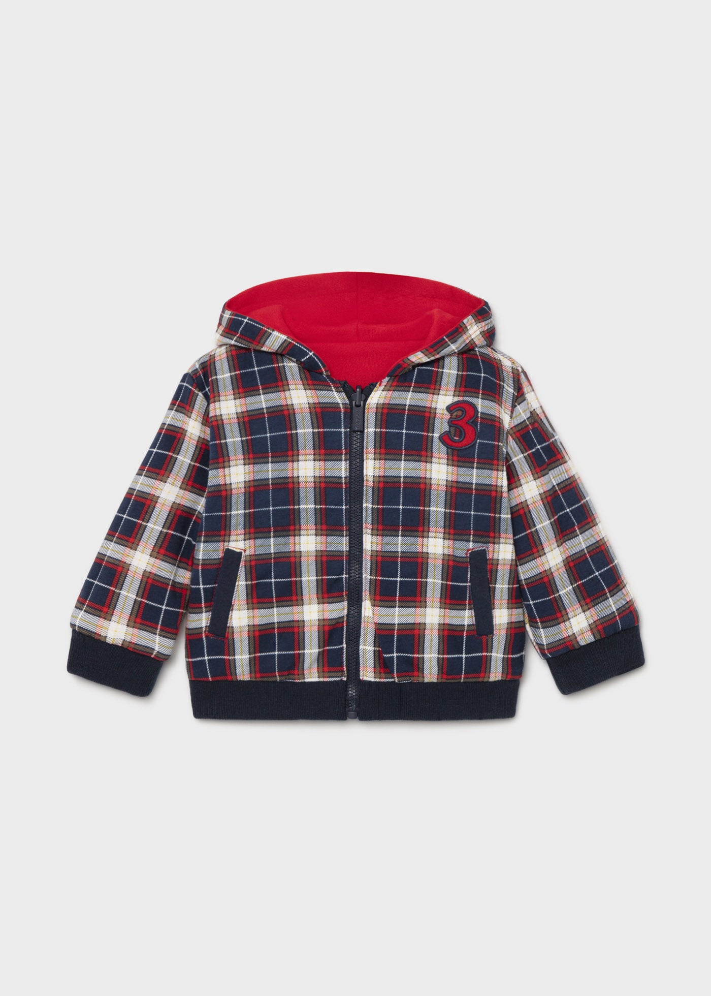 Mayoral Erkek bebek çift taraflı  kapüşonlu sweatshirt 2422